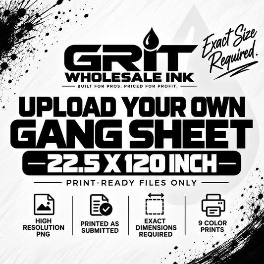 22.5x120 INCH UPLOAD GANG SHEET